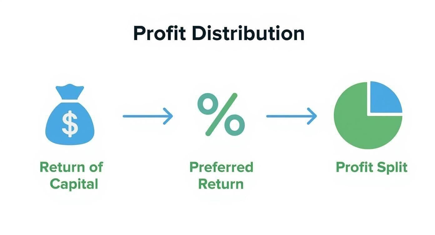 Infographic about limited partnership real estate