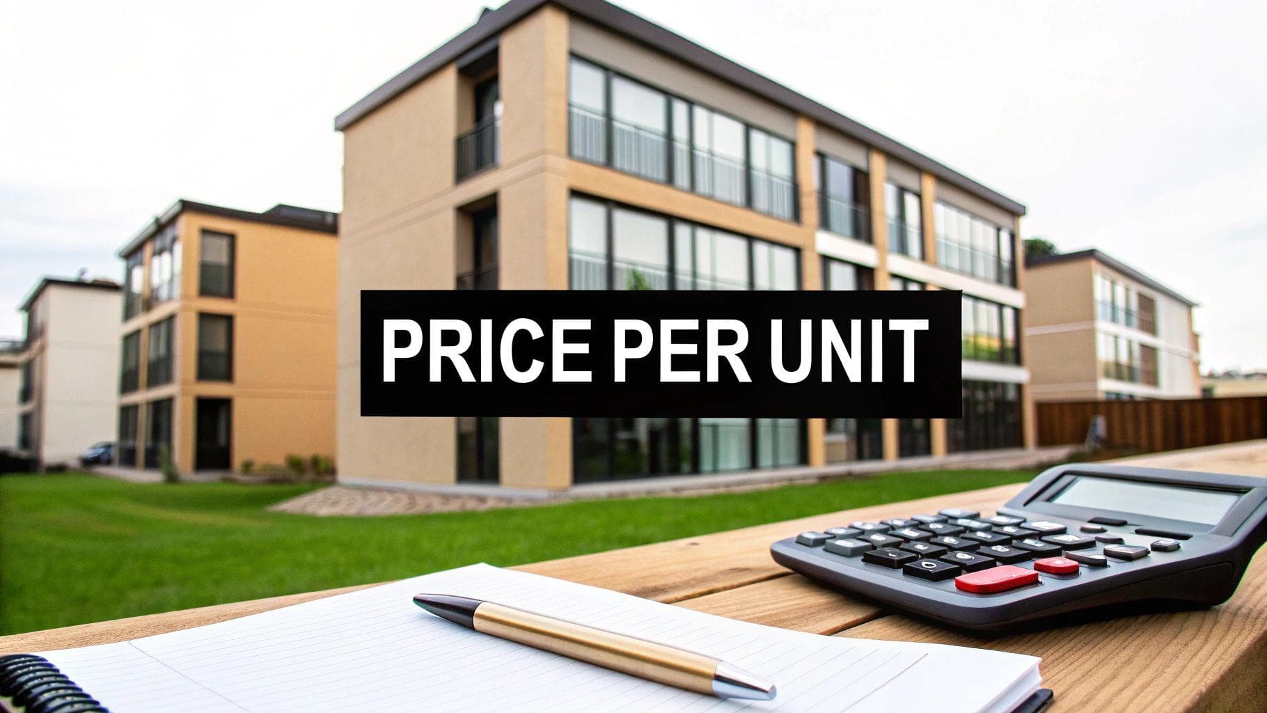 The Real Estate Price Per Unit Formula Guide