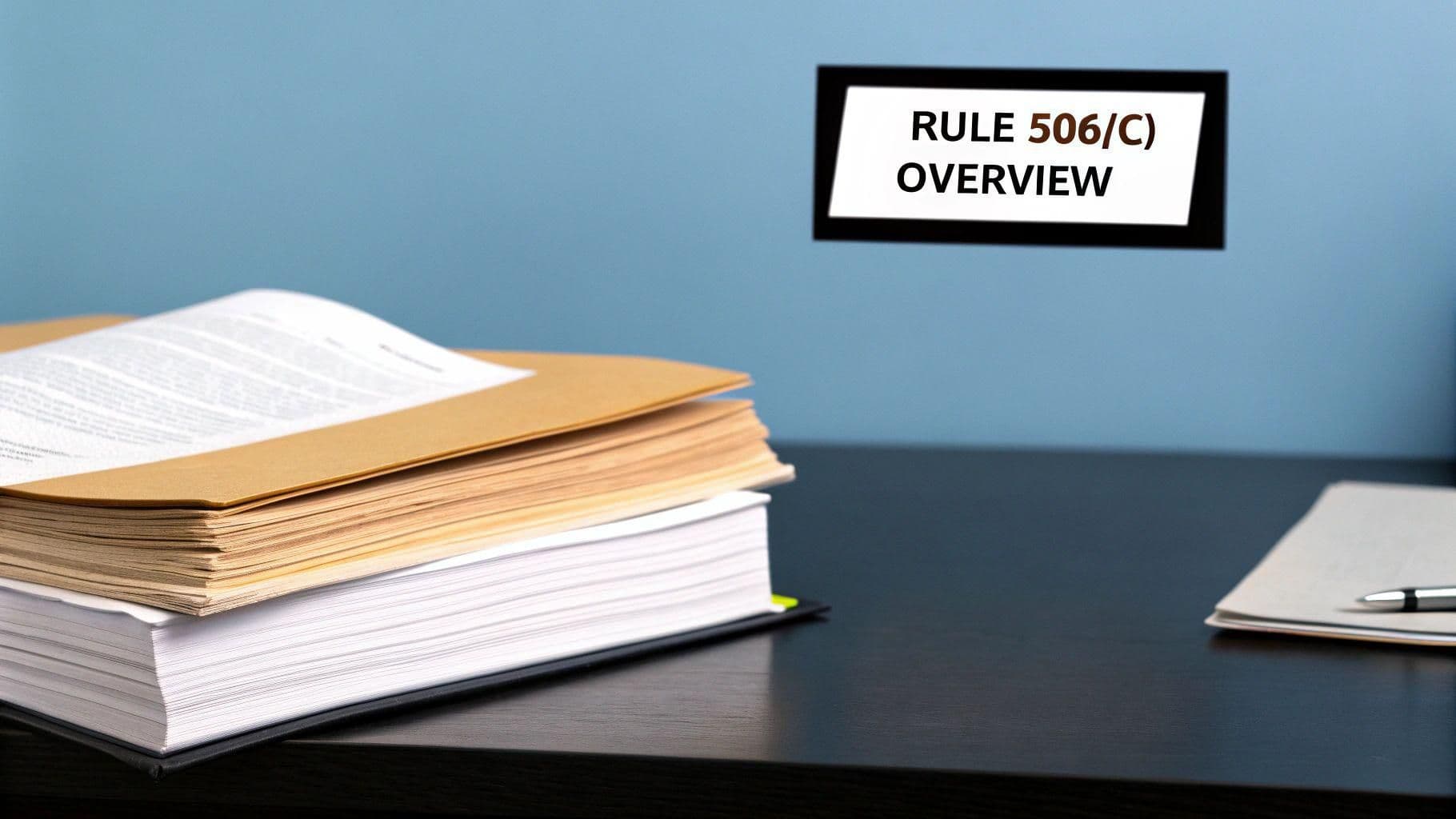 Rule 506(c) changes everything