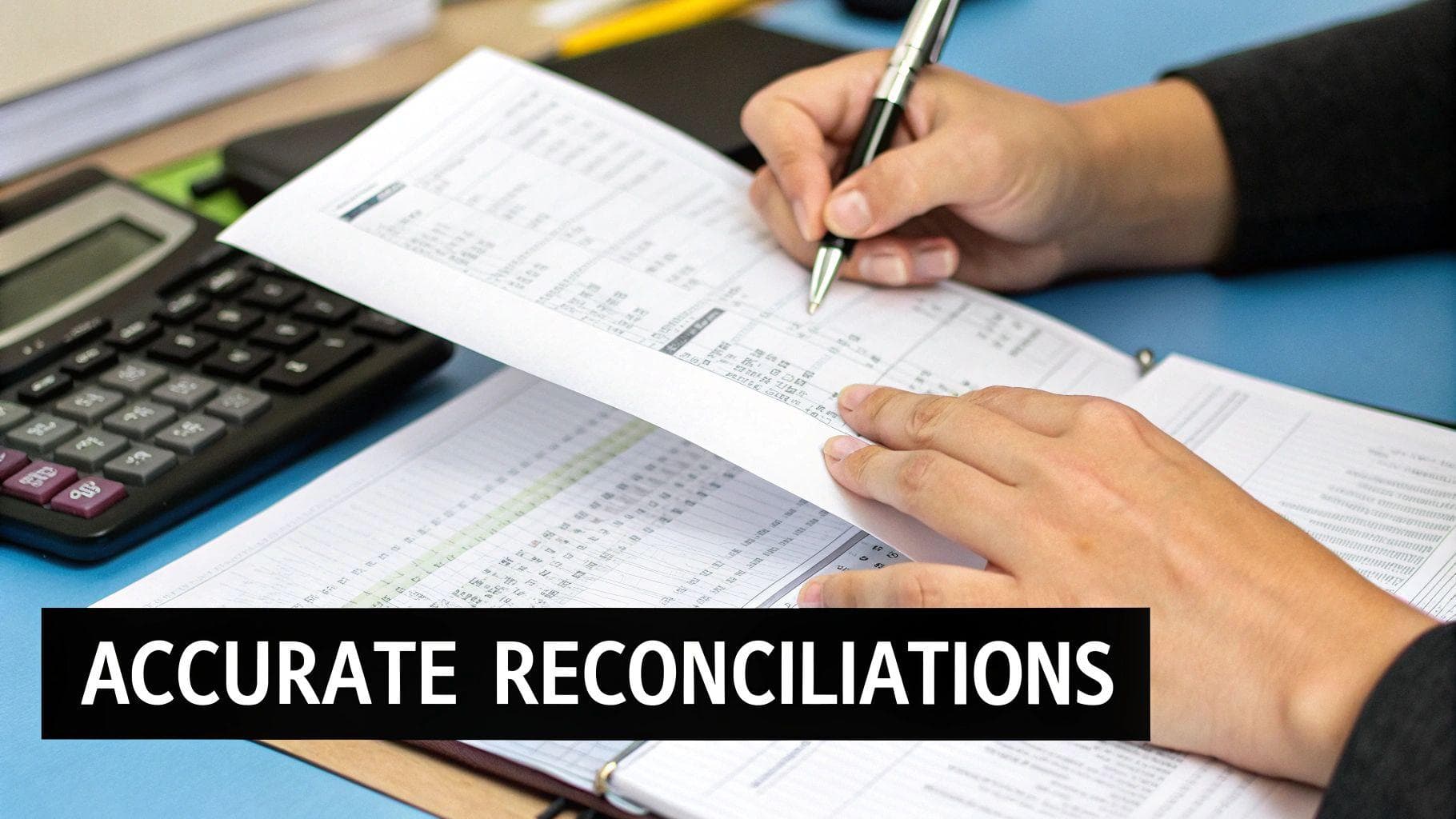 Maintain Accurate and Timely Account Reconciliations