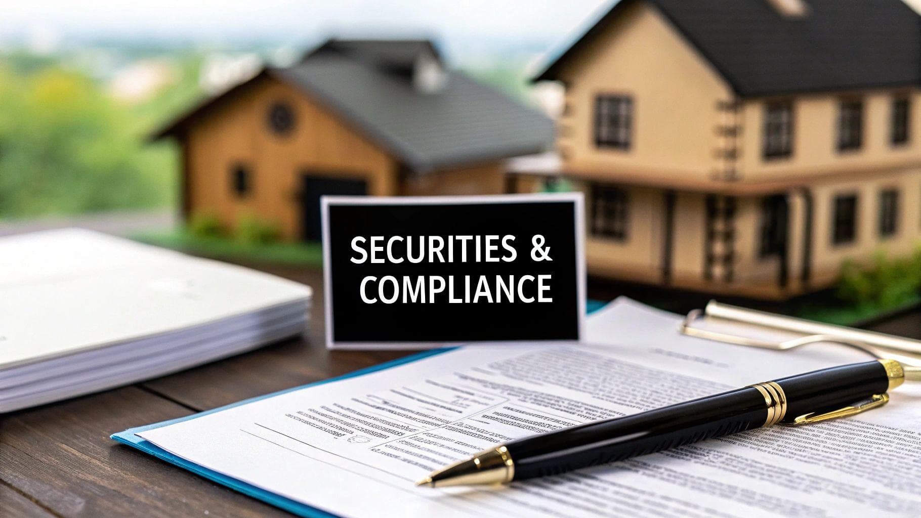 Securities and Compliance for Real Estate Syndication