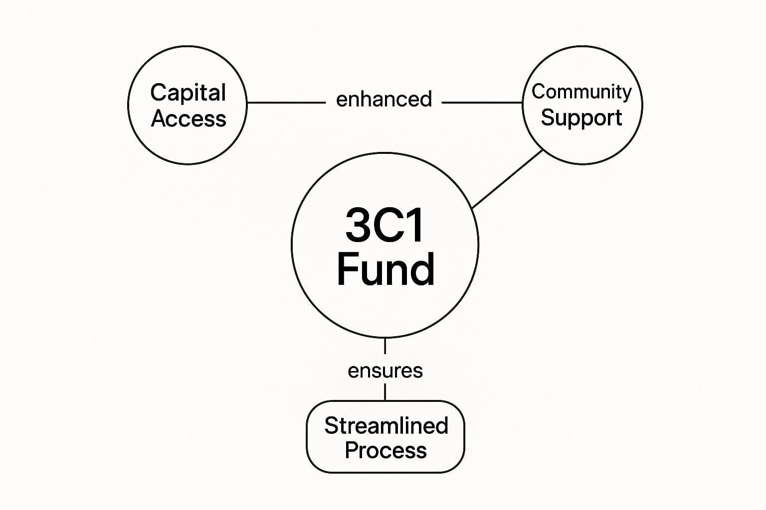 Infographic about 3 c 1 fund